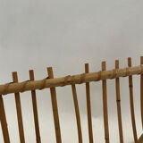Rattan magazine rack