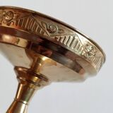 Art deco brass fruit bowl