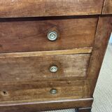 Louis Philippe wooden chest of drawers from the 19th century