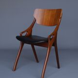 Danish Teak Chairs by Arne Hovmand Olsen for Mogens Kold, 1960s, Set of 3