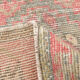 Red vintage door mat rug