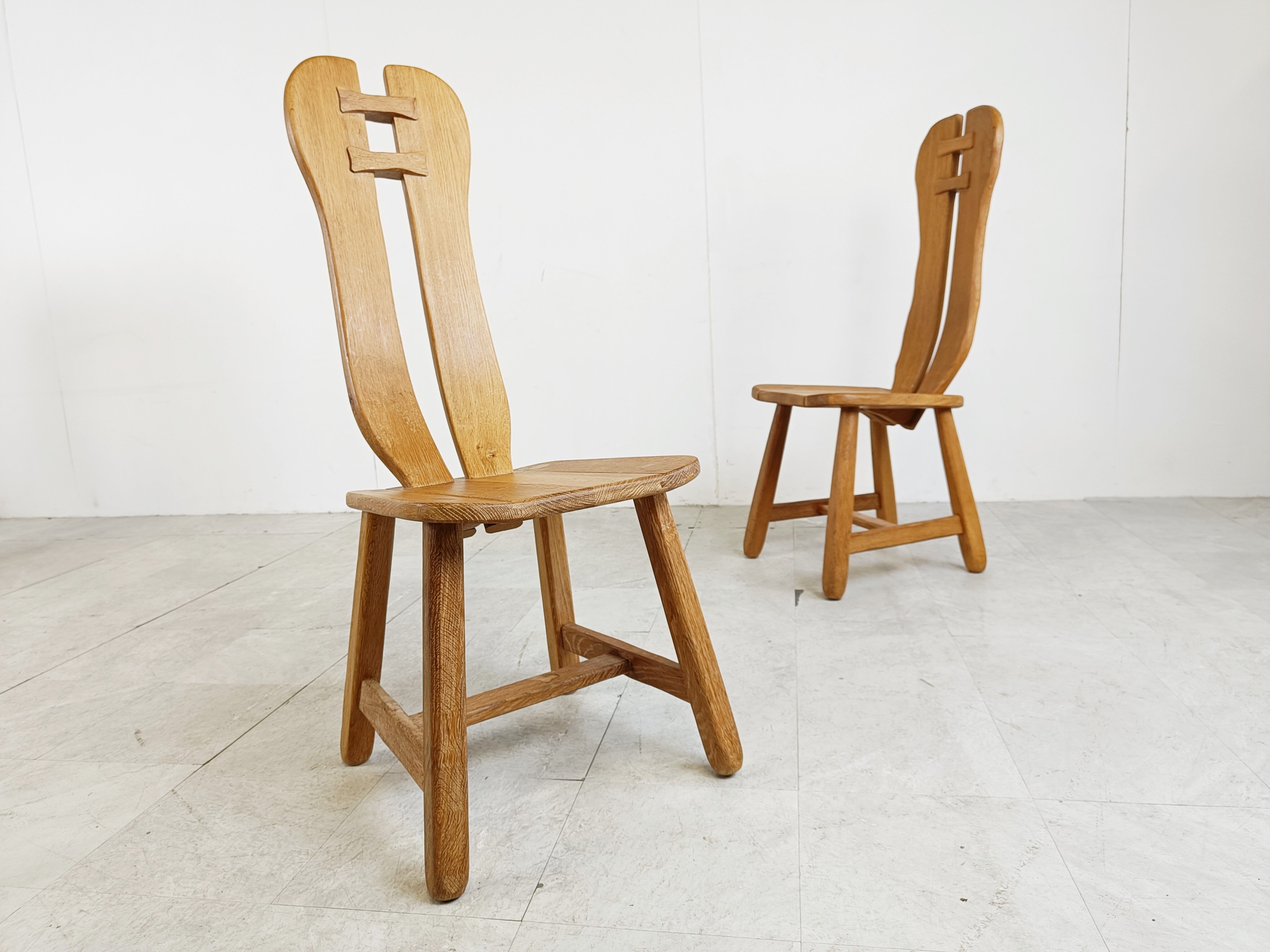 Chaises de salle à manger vintage par Depuydt, Belgique, années 1960