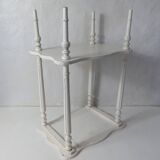 old wooden side table