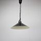 Black suspension light in "Space Age" style (Czechoslovakia, 1970s)