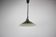 Black suspension light in "Space Age" style (Czechoslovakia, 1970s)