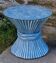 Retro "Wheat Sheaf" coffee table by McGuire America, modernist, 60s/70s.