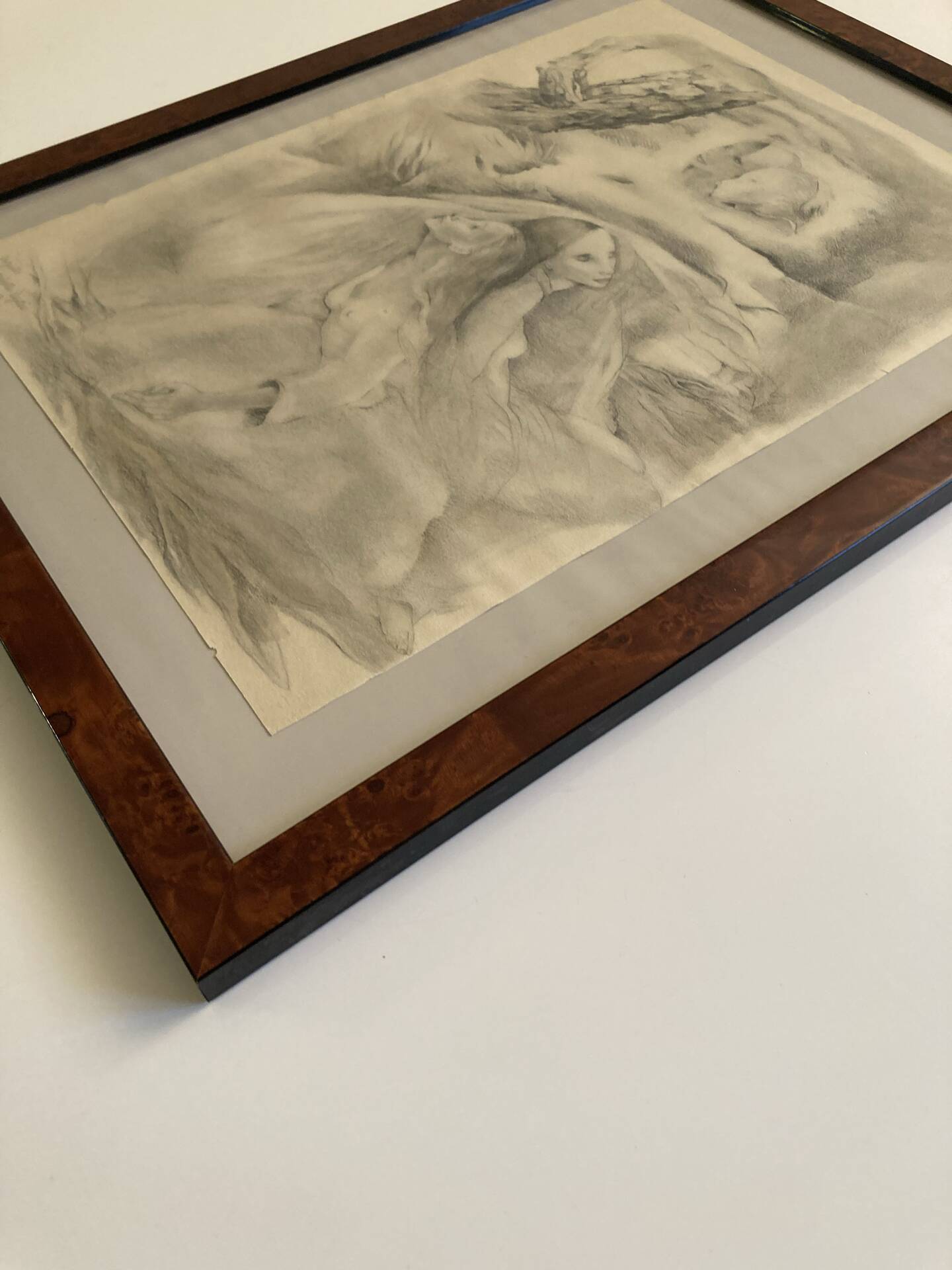 Lithograph titled, dated and signed Lydis Mariette (1887-1970)