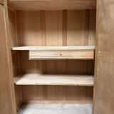 Art Deco oak wardrobe (renovated)