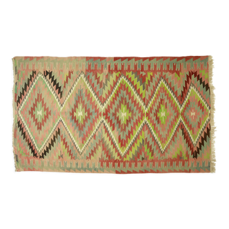 Anatolian handmade kilim rug 314 cm x 185 cm