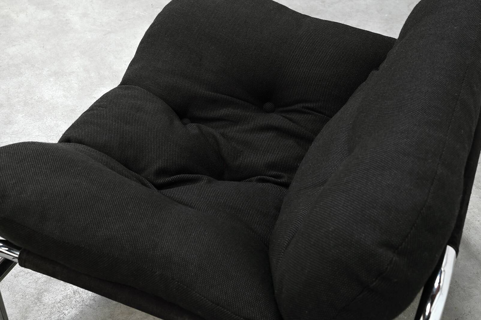 Johan Bertil Häggström Tubular Lounge Chair for Swed-Form, Sweden, 1970s