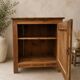 Rustic old buffet in solid pine — original patina