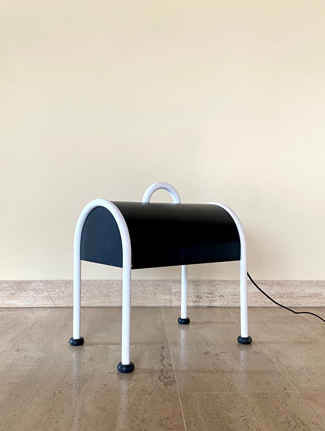 Table lamp model valigia by Ettore Sottsass for Stilnovo, 1977