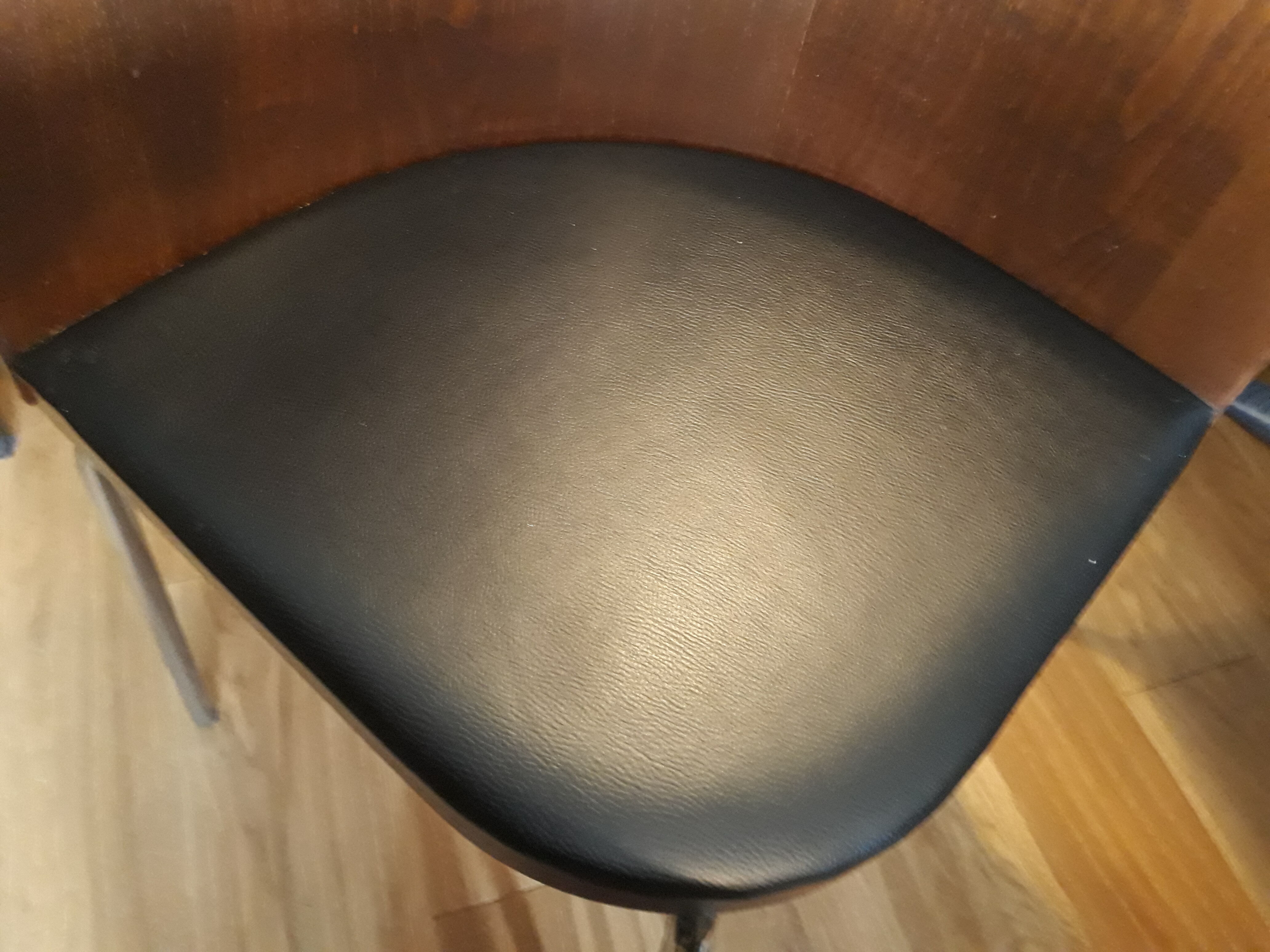 Compact dining area "fusion" table & 4 chairs