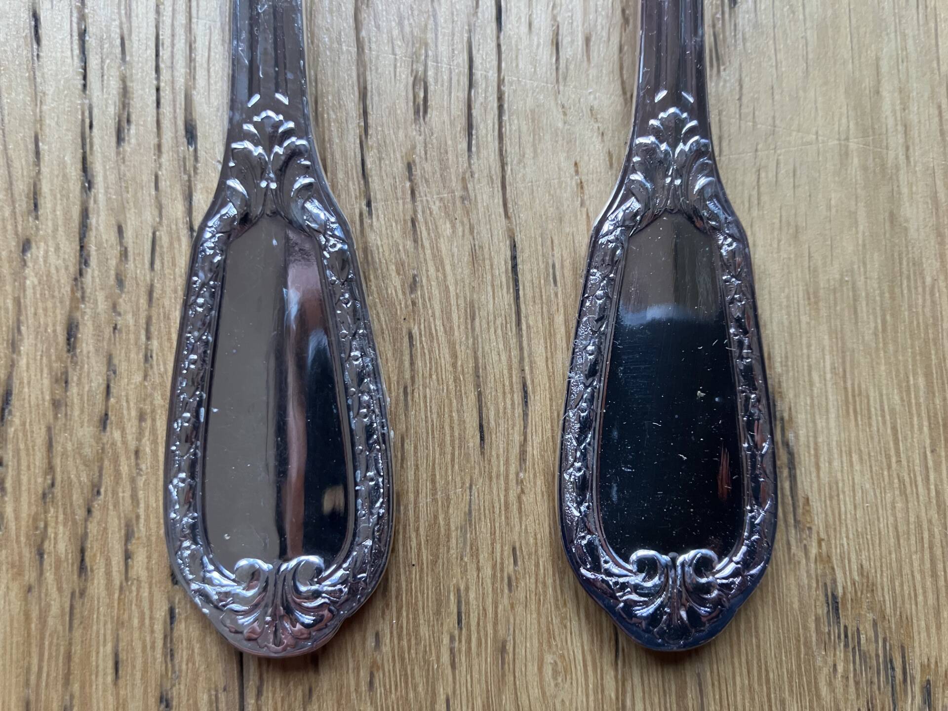 Service à poisson réargenté