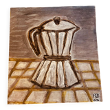 Coffee maker table
