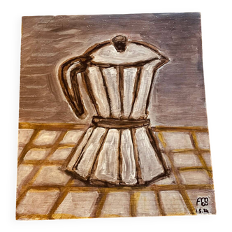 Tableau cafetière