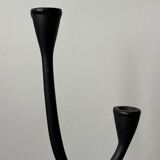 Cast iron candlestick from the 1970s