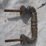 Cast iron door handle 1900