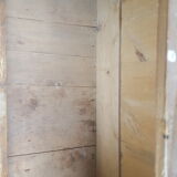 Raw wooden cabinet