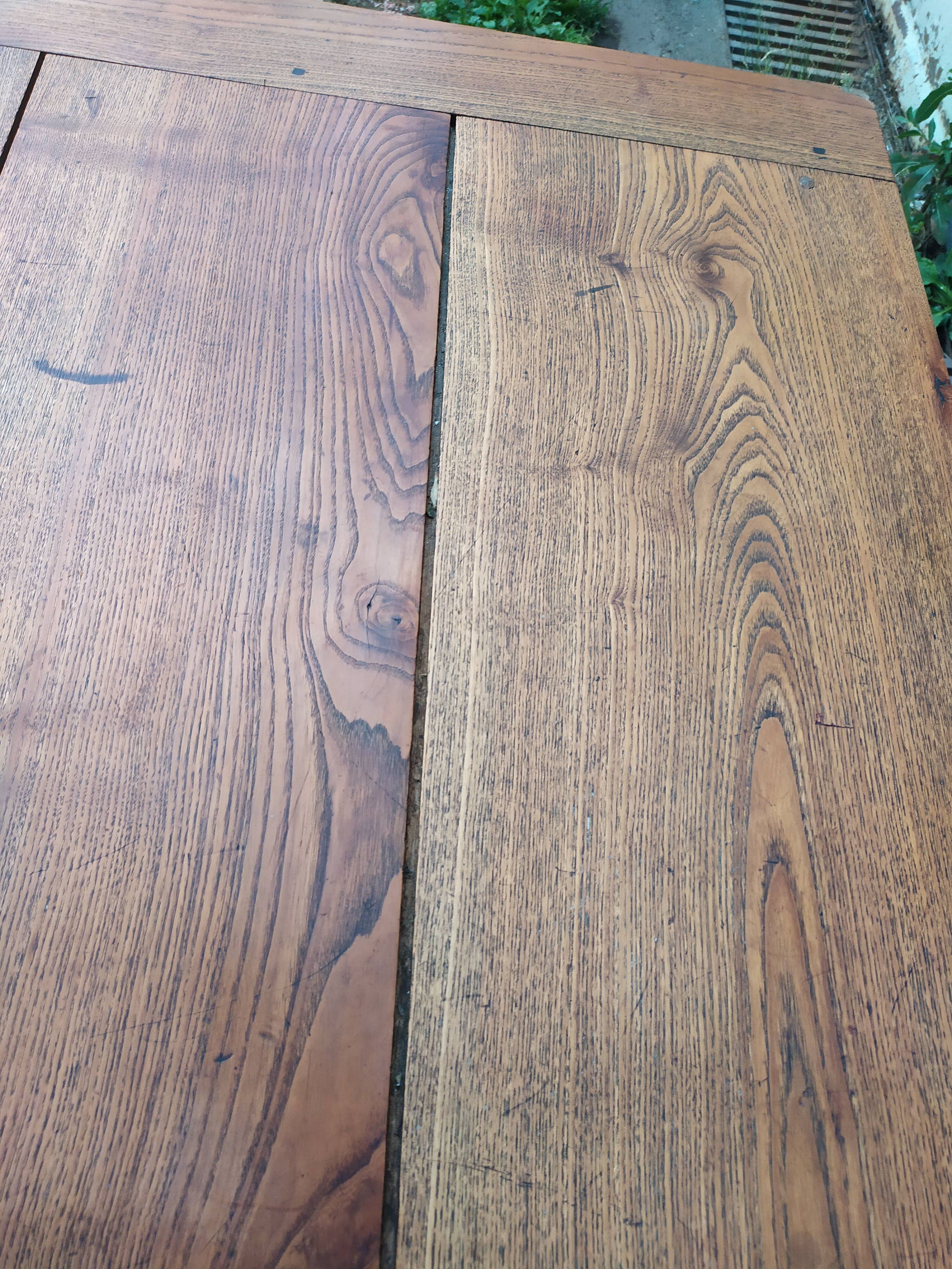 Table de ferme en chêne