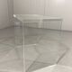 1970s Plexiglas Piano Stool / Side Table