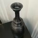 Vase of black enamelled terracotta, signed Jean Marais