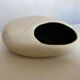 Space age 1970 ceramic pebble ashtray