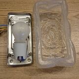 70s 1970s glass ceiling light