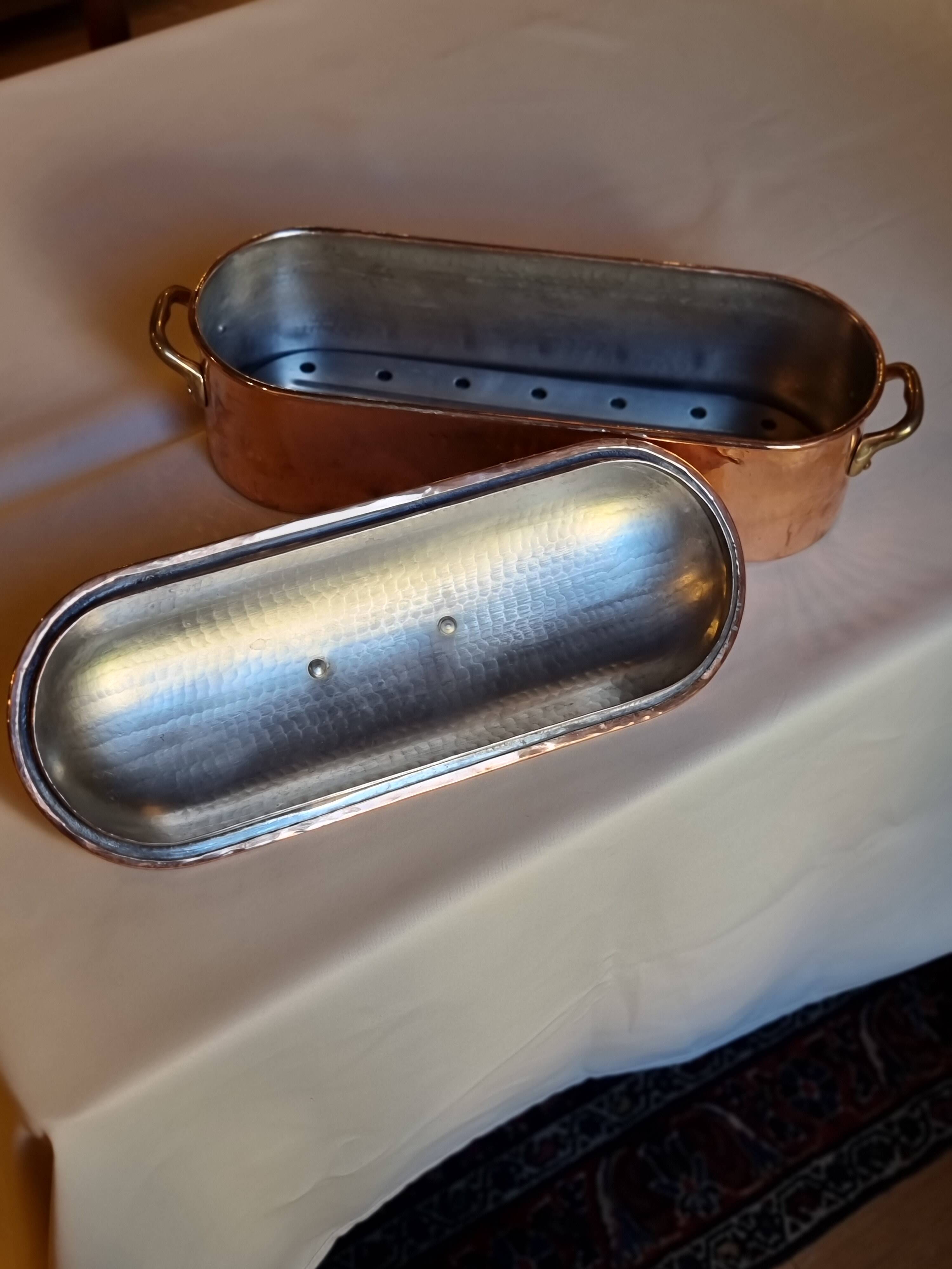 Hammered copper salmon