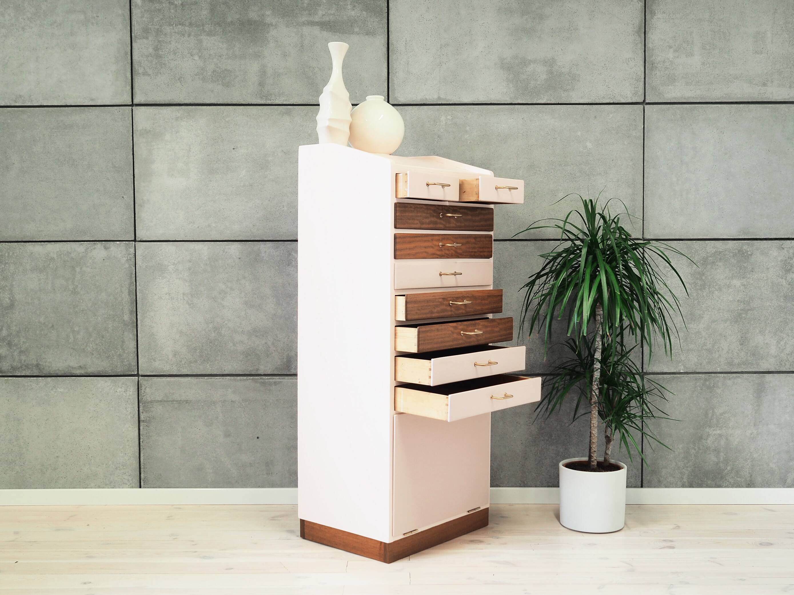 Teak chest of drawers, Danish design, 1970s, production: Denmark