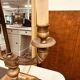 Antique French Bouillotte table lamp