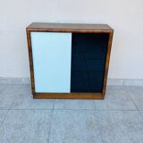 Teak display cabinet