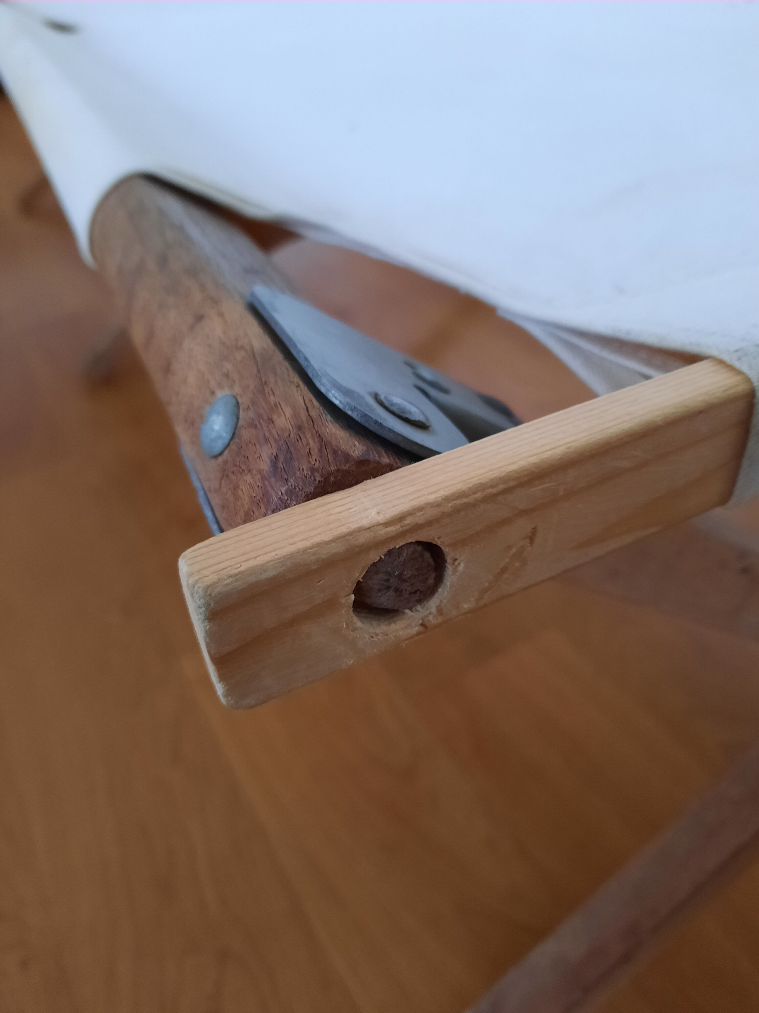 Former military camp bed