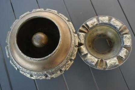 Ancient oriental ashtray