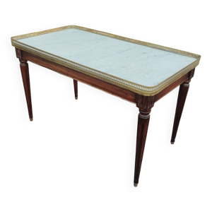 Table basse ancienne - plateau