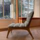 Chauffeuse sur-mesure tissu Pierre Frey