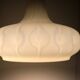 Peill & Putzler melkglazen lamp vintage mid century design