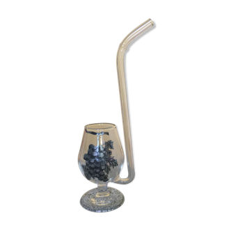 Glass pipe in Cognac and Armagnac
