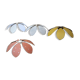 Set of 4 flower suspensions
