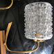 Pair of wall sconces year 70