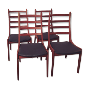 4 chaises de Kai Kristiansen