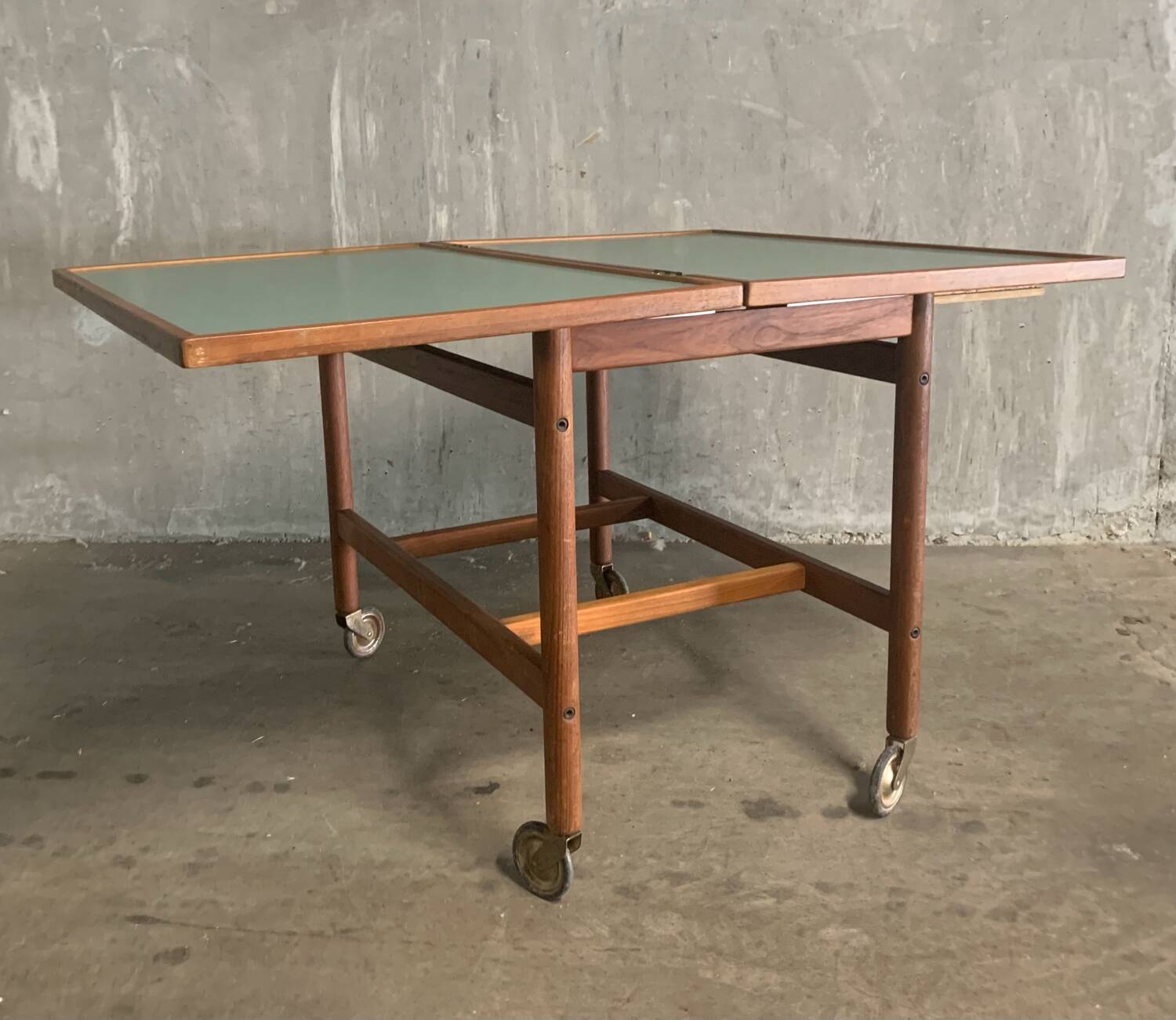 Vintage serving trolley in Scandinavian style for Jason Møbler