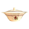 Sarreguemines tureen in enameled earthenware, “Armelle” service
