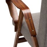 Armchair and footrest