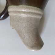 Two-tone stoneware jug model 424
