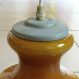 Glass lampshades from the 1970s