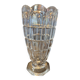 Vase corolle en cristal taillé