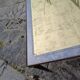 Brass and gold coffee table in the style maison bagues 70s