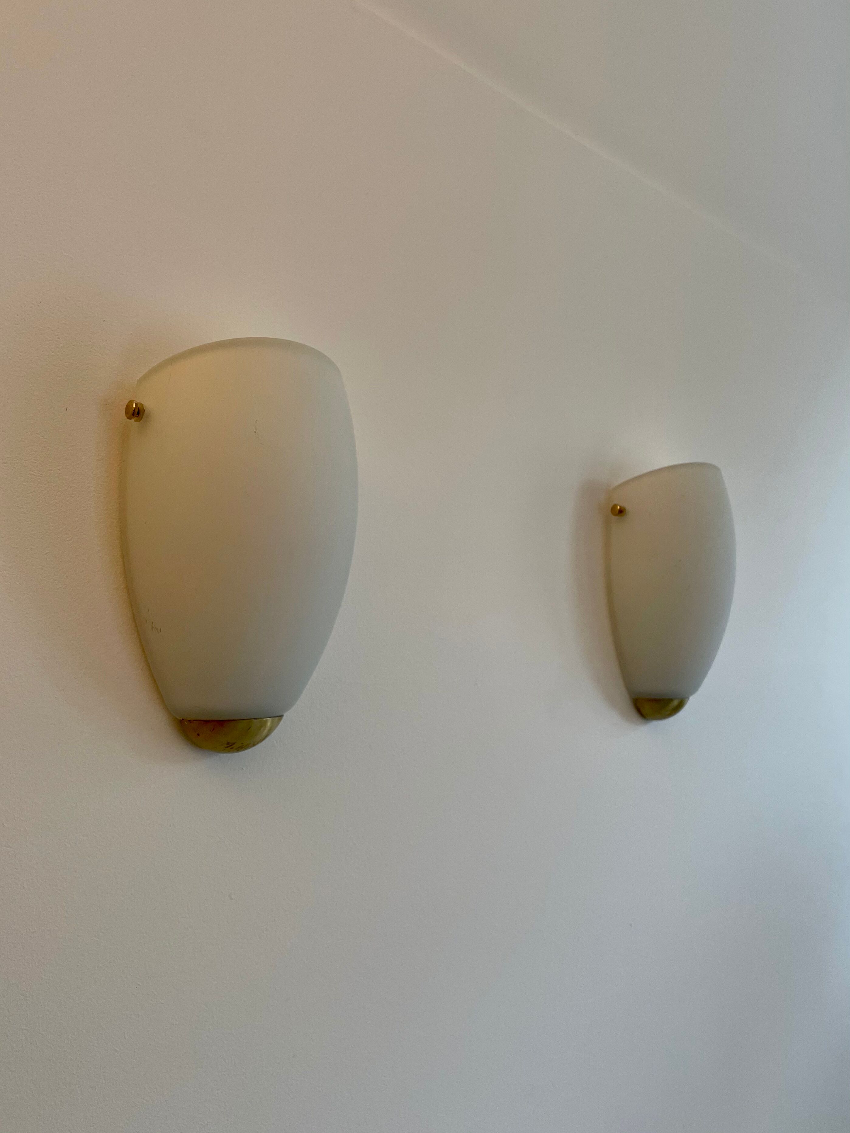 Pair of vintage wall lamps