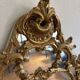 Large gold mirror in Louis XV style